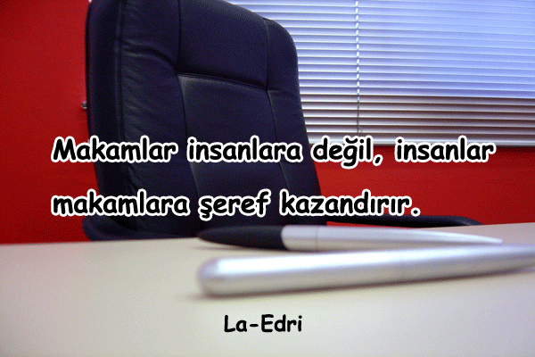 Makam İle İlgili Sözler