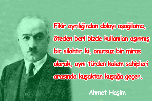 Ahmet Haşim Sözleri