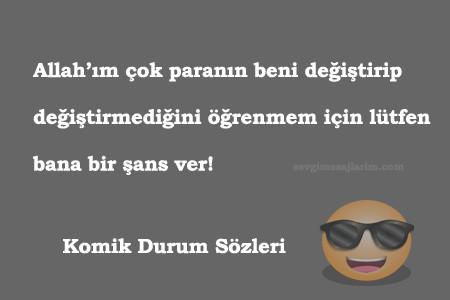 Komik Durum Sözleri