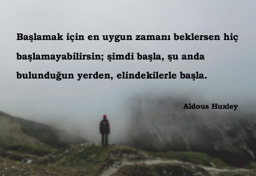 Başlamak Sözleri