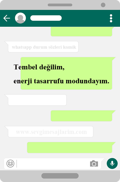 Whatsapp Durum Sözleri Komik