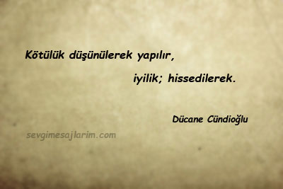 Dücane Cündioğlu Sözleri