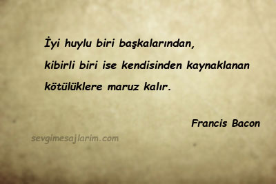 Francis Bacon Sözleri