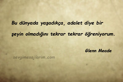 Glenn Meade Sözleri